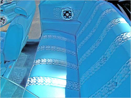 Classic car upholstery