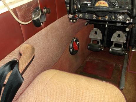 Airplane interior