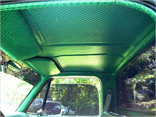 1970 Chevy Truck interior
